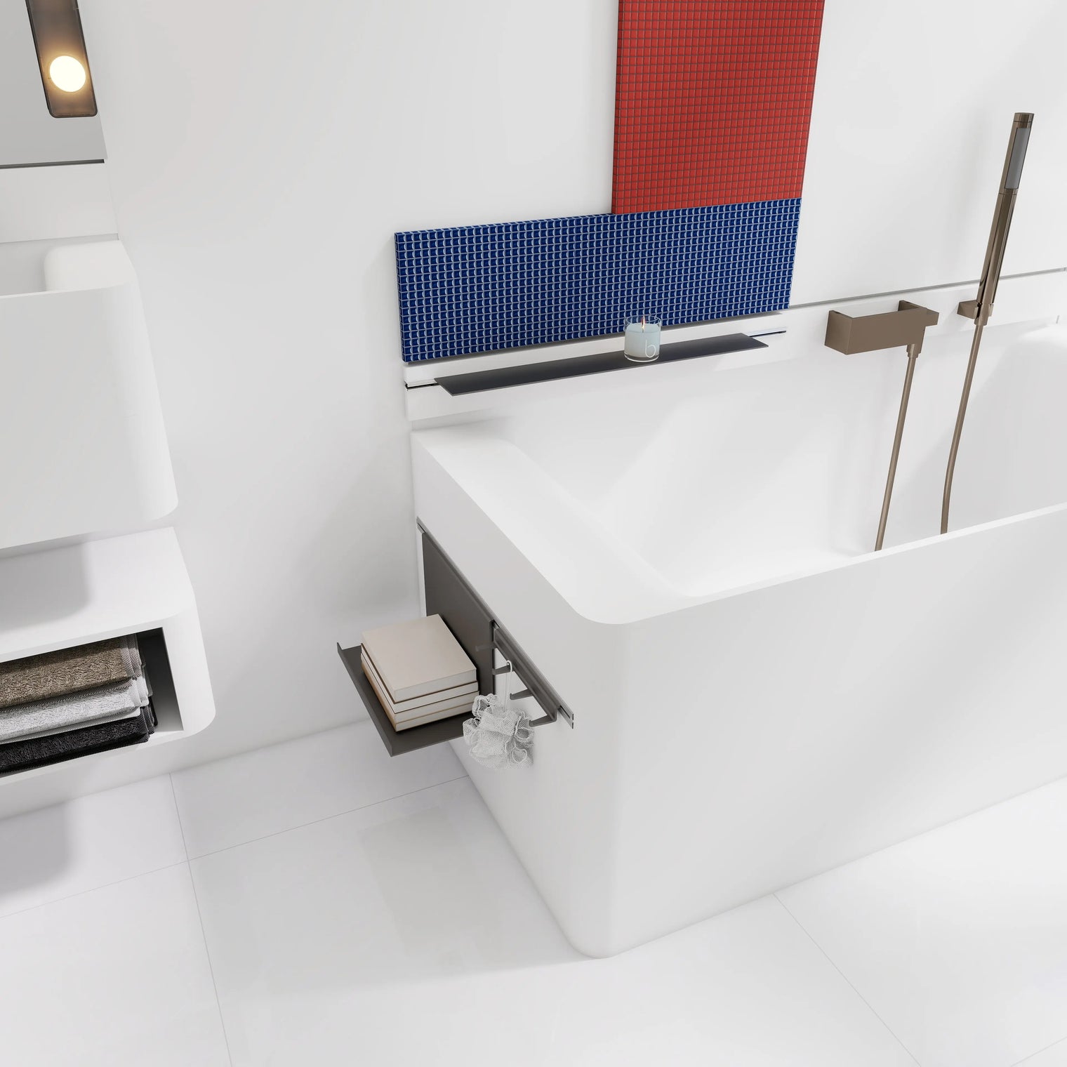 ELEMENTS ACCESSORIES Book Shelf INFINITE BATH