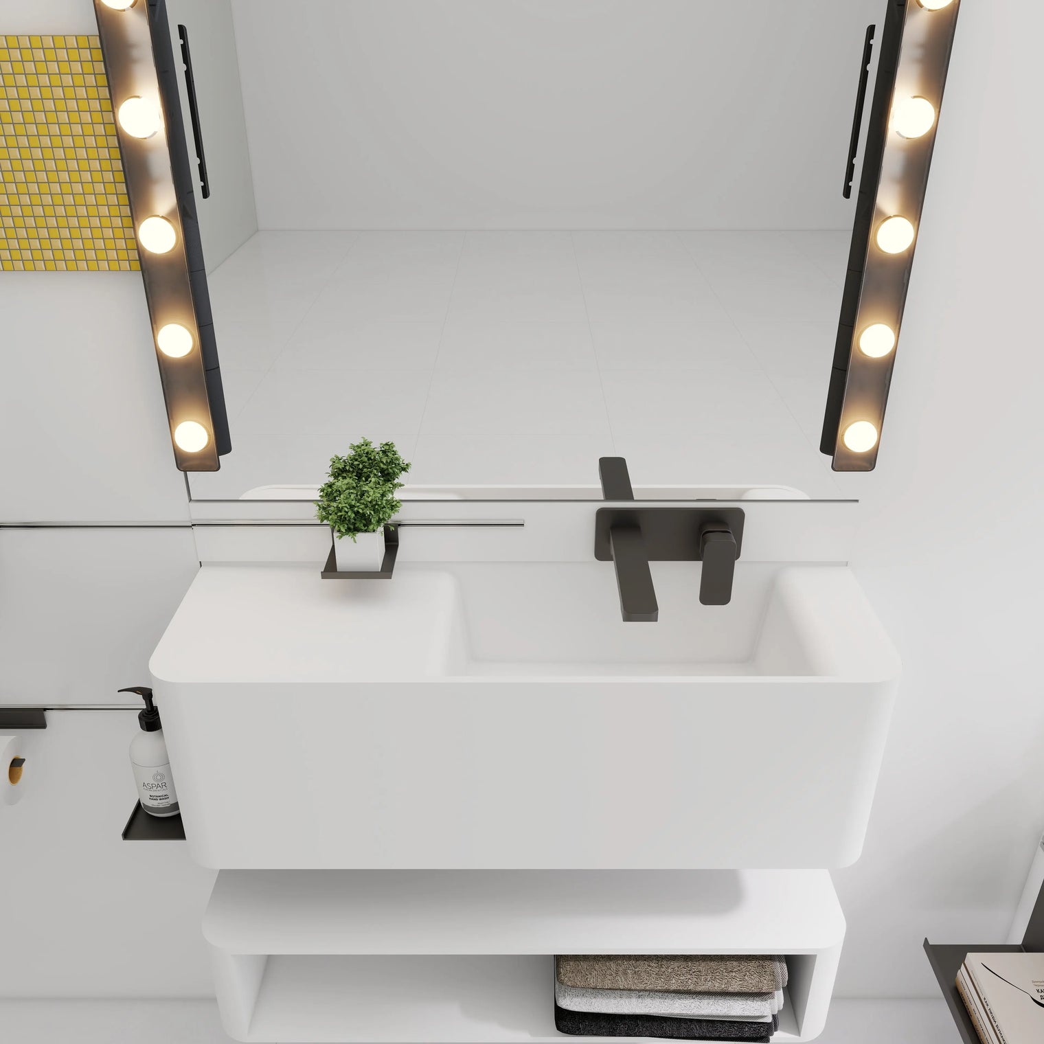 ELEMENTS ACCESSORIES Small Tray(NO Hole) INFINITE BATH