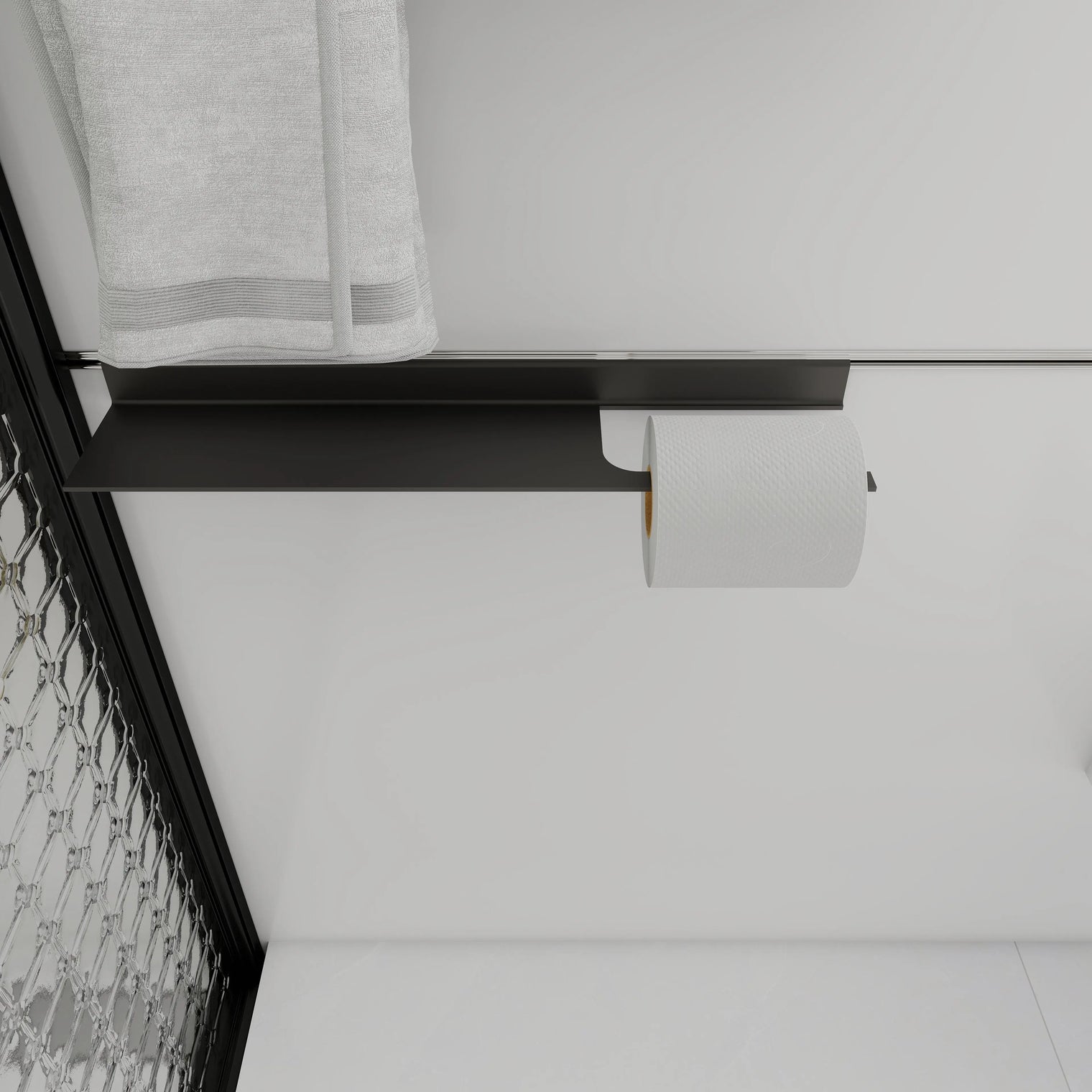 ELEMENTS ACCESSORIES Paper Rail on Right INFINITE BATH