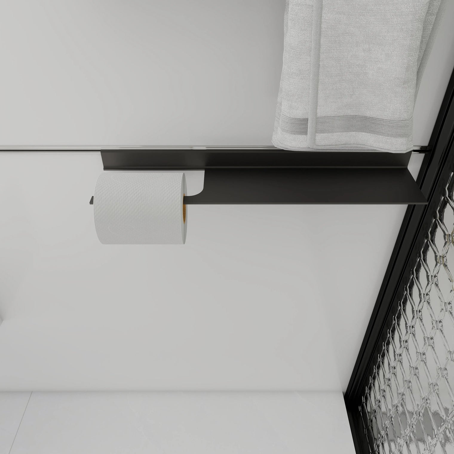 ELEMENTS ACCESSORIES Paper Rail on Left INFINITE BATH