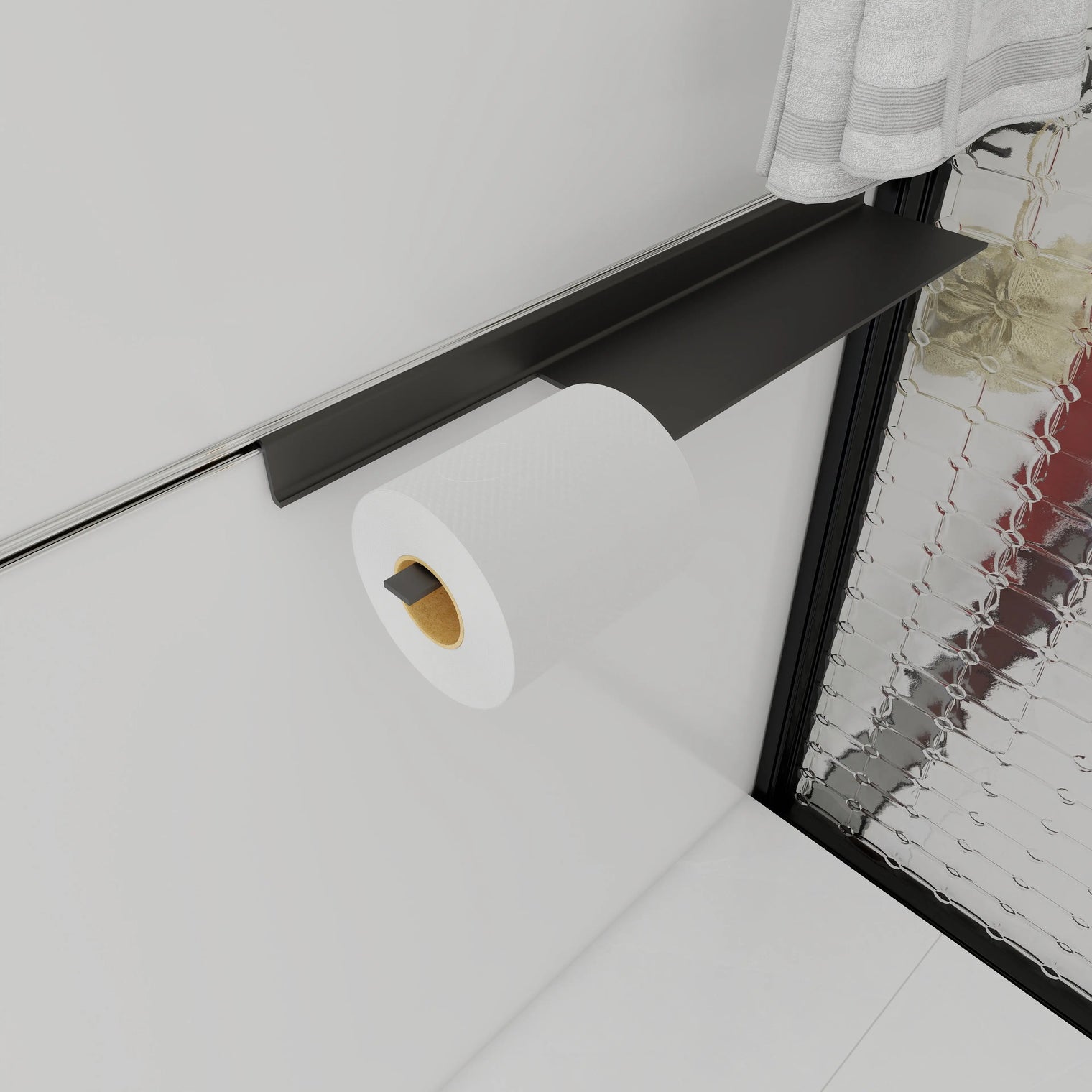 ELEMENTS ACCESSORIES Paper Rail on Left INFINITE BATH