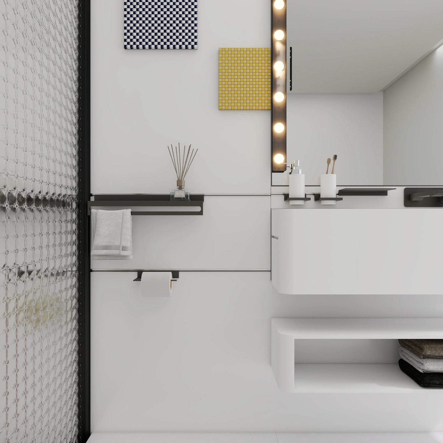 ELEMENTS ACCESSORIES Paper Roll Holder INFINITE BATH