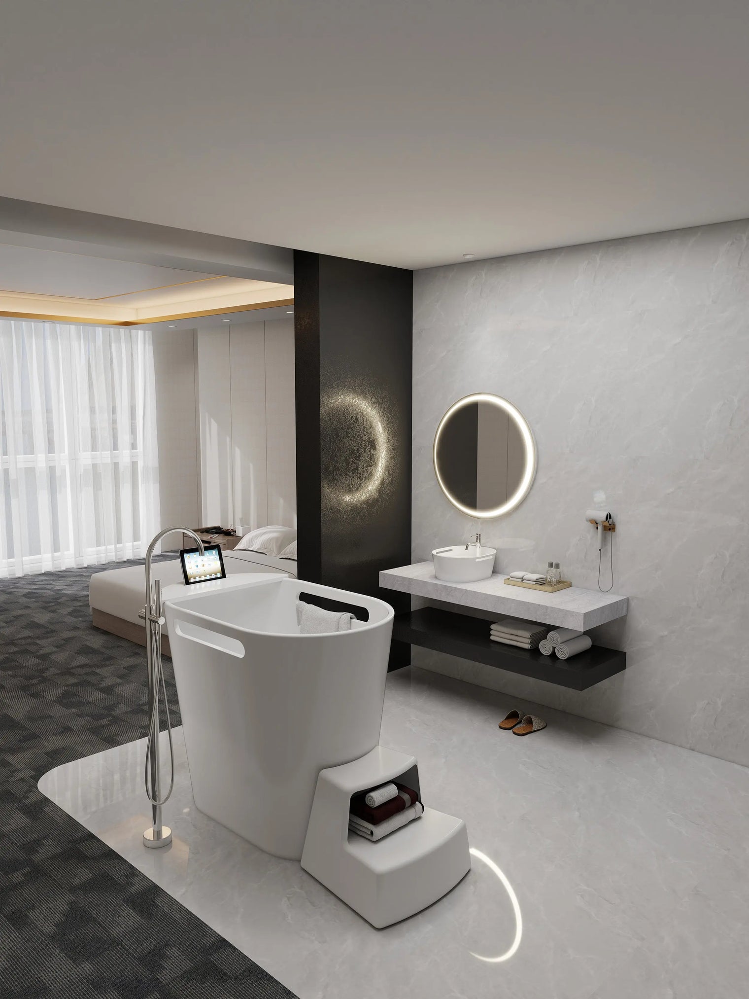 OSAKA Tablet Holder INFINITE BATH