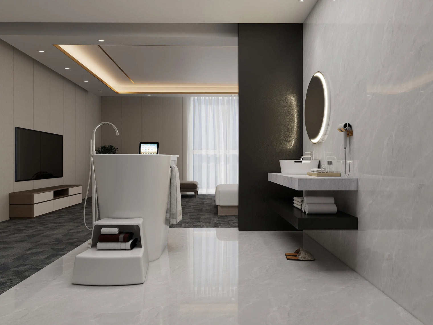 OSAKA Tablet Holder INFINITE BATH