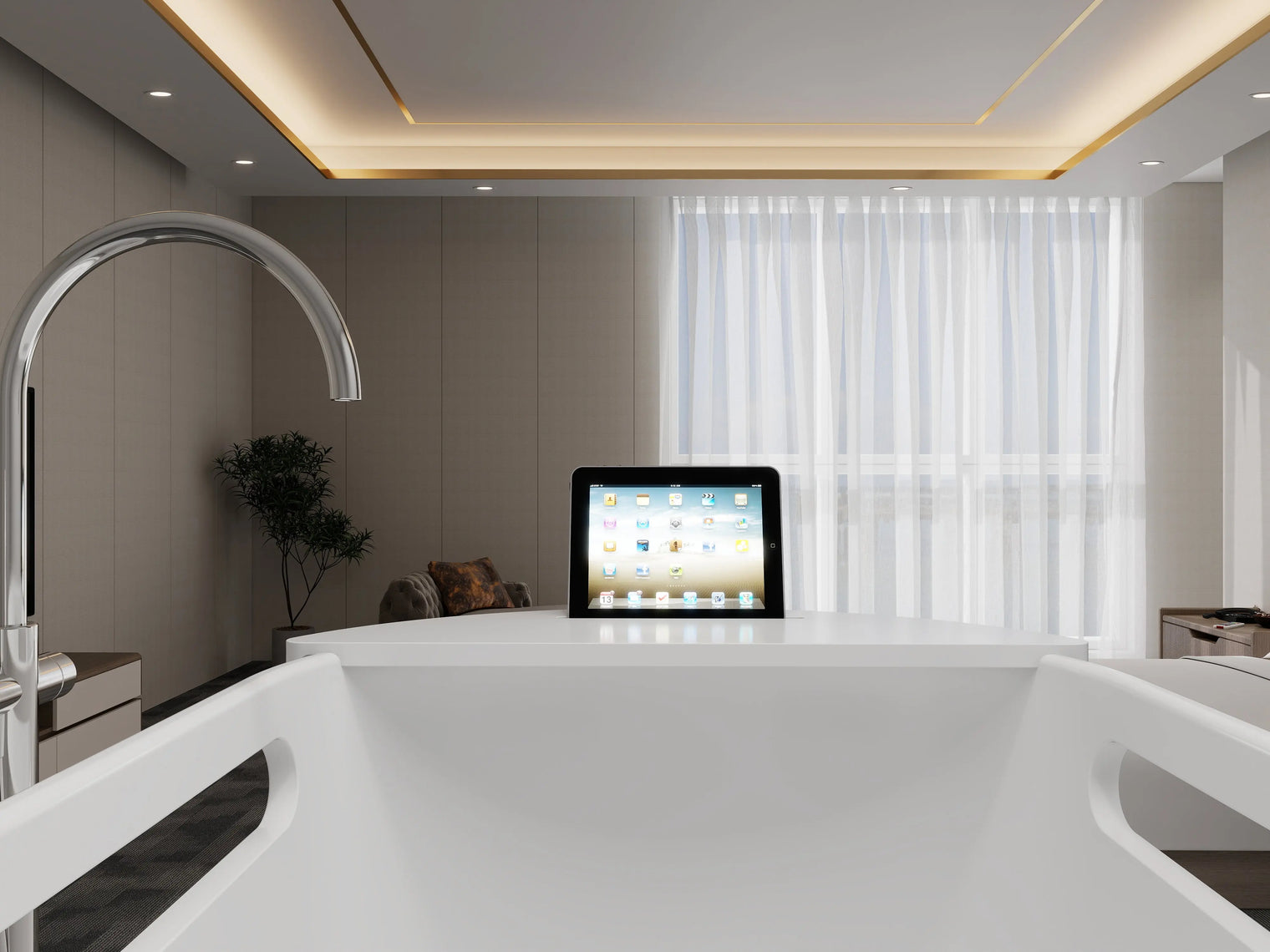 OSAKA Tablet Holder INFINITE BATH