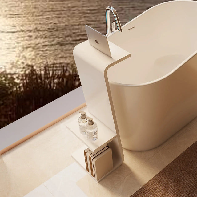 OSAKA Z-ShapeSide-BookShelves INFINITE BATH