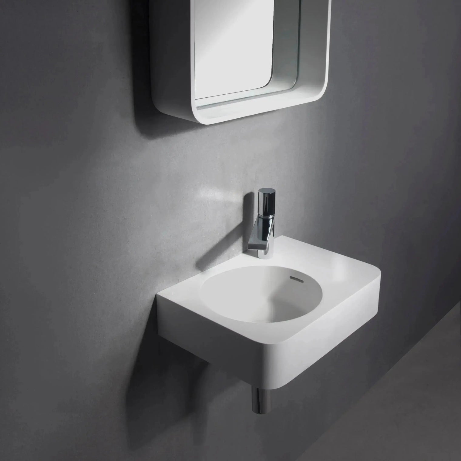 Cirque WM 45L-Countertop Washbasins-INFINITE-訂造洗手盆,浴室翻新, small size bathtubs, custom-made bathtub HK,freestanding bathtub Hong Kong, 獨立式 浴缸 香港, premium bathtub brands HK, Where to buy bathtubs in Hong Kong, best custom bathroom furniture HK, Infinite Bath, Infinite浴缸, Cloakroom,Vanities, Mirrors,Bathroom Furniture, 浴室裝修,浴室 櫃 訂造