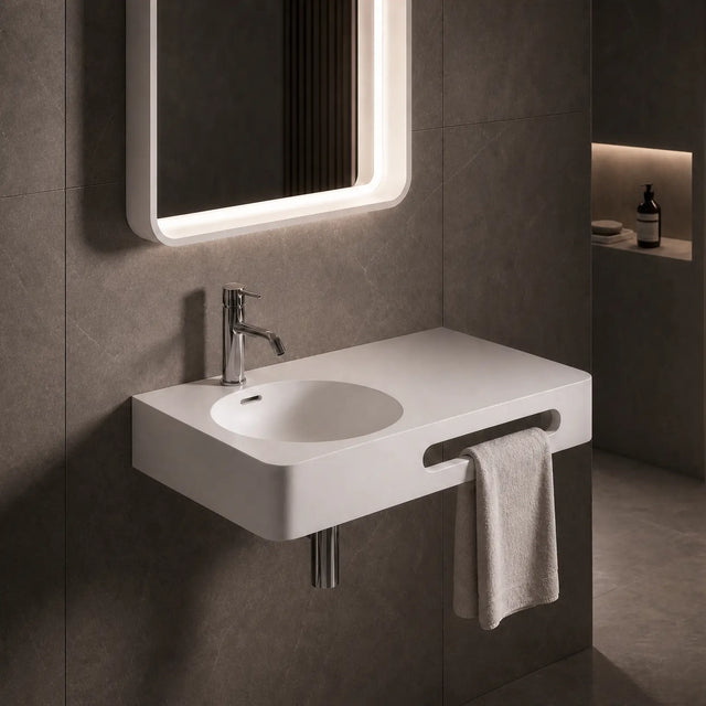 Cirque WM Basin 75L with Towel Bar