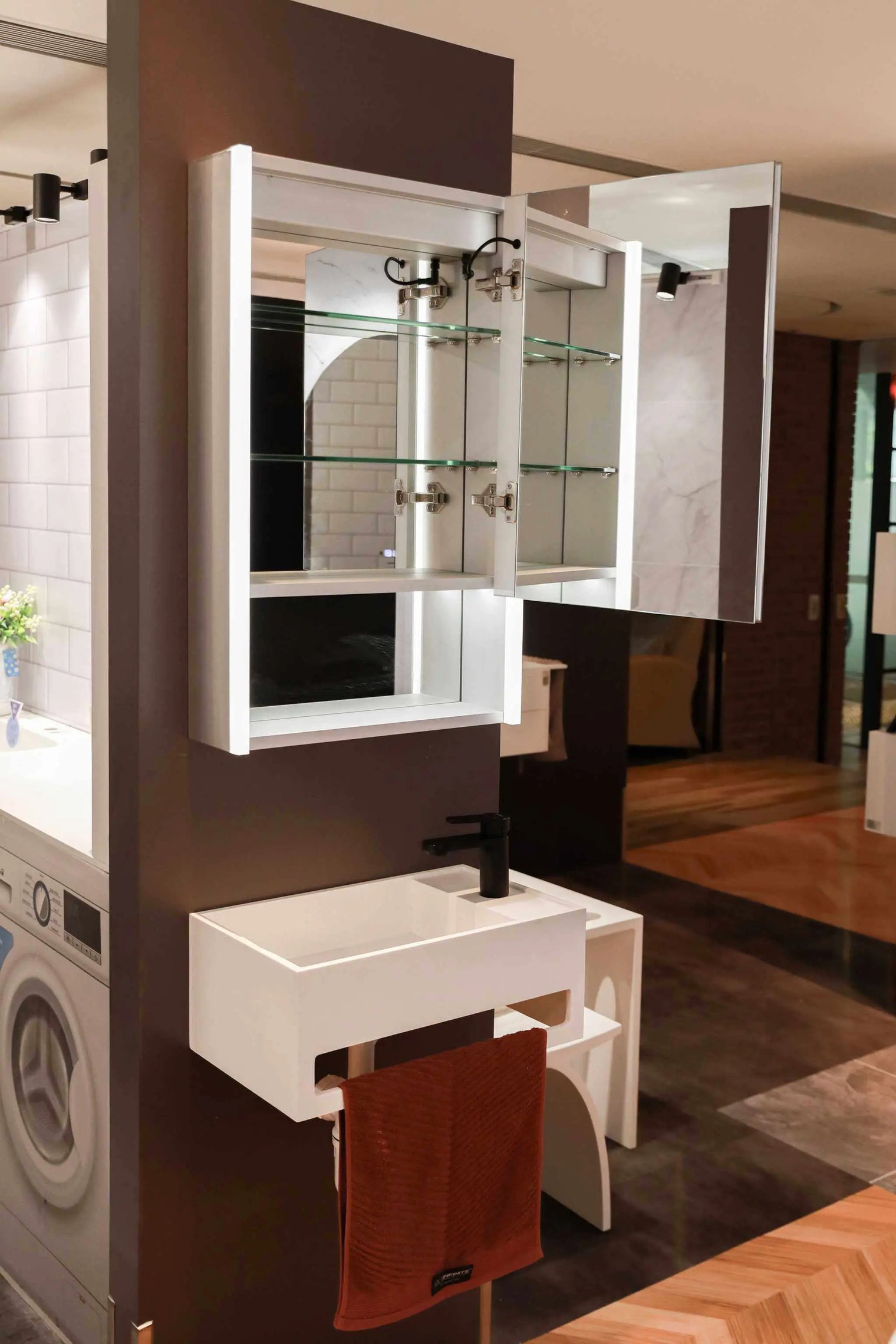 Pure WM 50L-WALL MOUNT WASHBASINS-訂造一體無縫洗手盆,Tailor made Washbasins,waterbasin hk, 浴室物料,浴室裝修,訂造洗手盆,浴室翻新,Bathroomware ,Bespoke bathroom,浴室配件,訂造浴室潔具,訂造浴室傢俬,香港 浴室設計 公司,best custom bathroom furniture HK, Infinite Bath