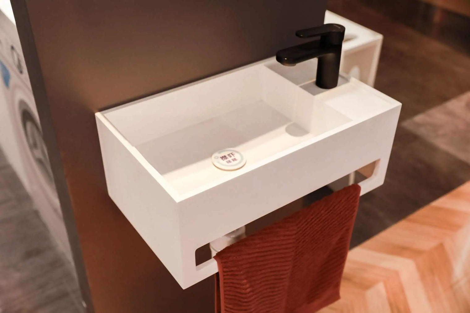 Pure WM 50L-WALL MOUNT WASHBASINS-訂造一體無縫洗手盆,Tailor made Washbasins,waterbasin hk, 浴室物料,浴室裝修,訂造洗手盆,浴室翻新,Bathroomware ,Bespoke bathroom,浴室配件,訂造浴室潔具,訂造浴室傢俬,香港 浴室設計 公司,best custom bathroom furniture HK, Infinite Bath
