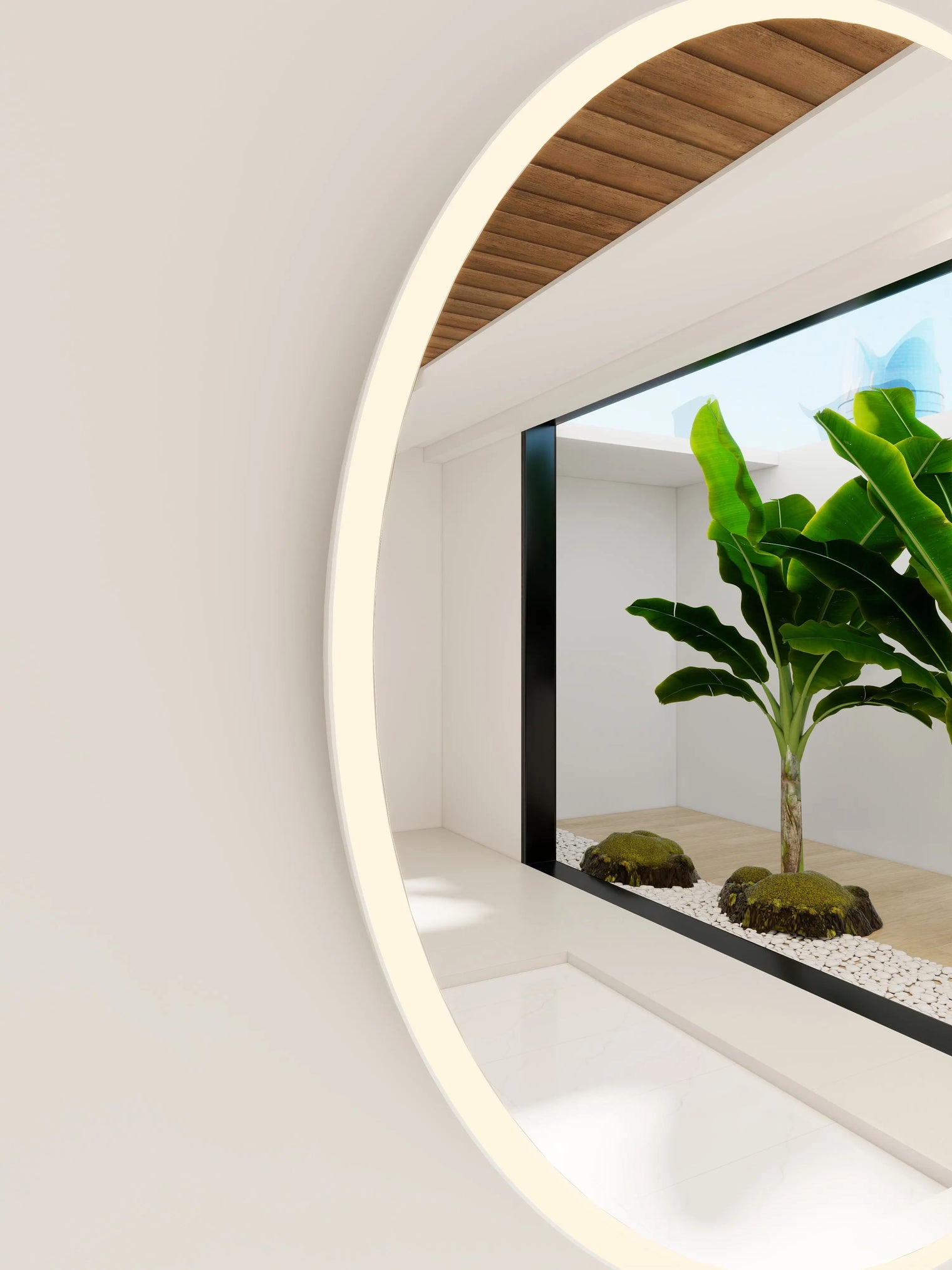 SEED Mirrors w/LED INFINITE BATH