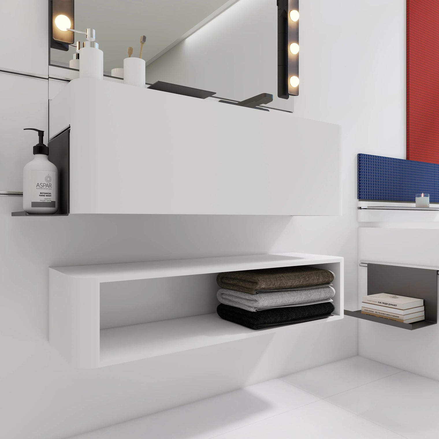 ELEMENTS DRAWERS & OPEN SHELVES Drawers Open Shelves INFINITE BATH