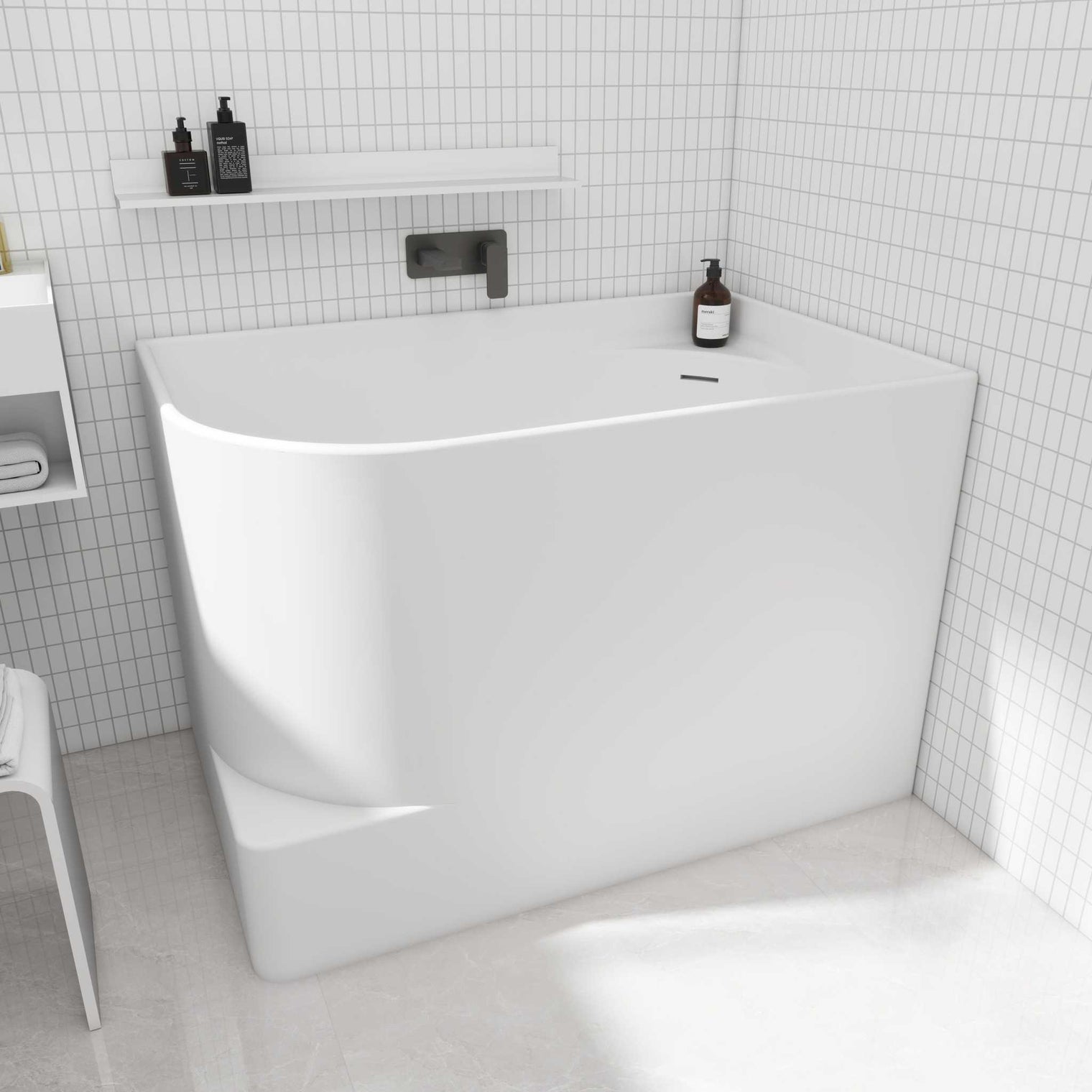 Rovigo 120L-BATHTUBS-INFINITE-Rovigo 120L-BATHTUBS-Bespoke Bathroom Renovation, bespoke bathtub Hong Kong, Hong Kong luxury bathroom furniture, modern bathroom design Hong Kong, 香港 浴缸 邊度買, where to buy luxury bathtubs in Hong Kong, Infinite Bath, Infinite 浴室, Washbasin,shower screen, Bathtubs,Washbasins, 迷你浴缸香港,浴室設計 ,浴室翻新,small size bathtubs, custom-made bathtub HK,freestanding bathtub Hong Kong, 獨立式 浴缸 香港,浴室裝修,迷你浴缸,Bathtub length under 1.5m,迷利浴缸,豪華 浴缸 品牌 香港,浴室配件,浴缸香港,訂造浴室潔具,hong kong custom bathtub