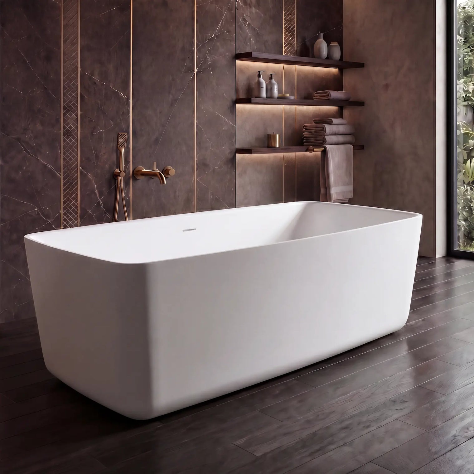Niagara Bathtub (Rounded Rectangle) 168