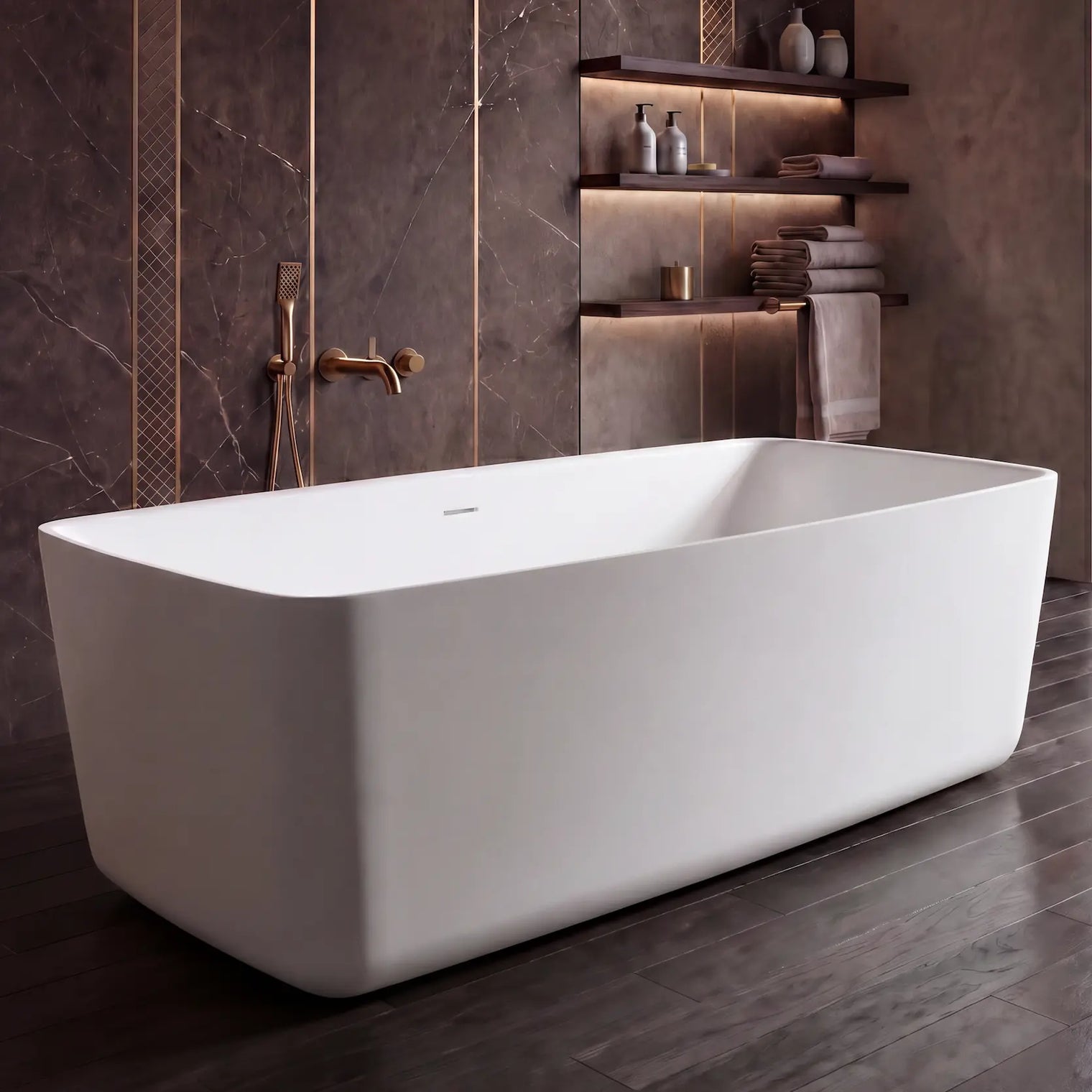 Niagara Bathtub (Rounded Rectangle) 168