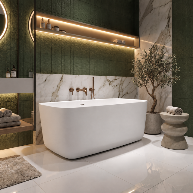 Niagara Bathtub (Rounded Rectangle) 148