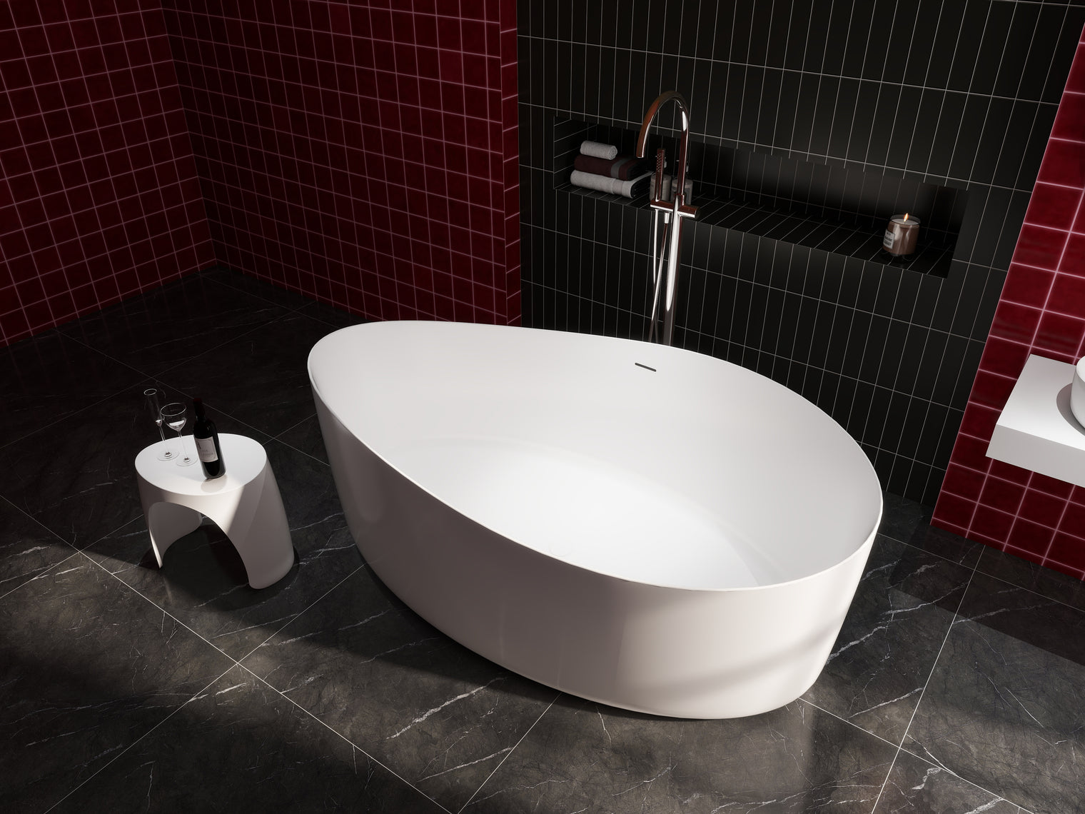 SolidHarmony 175-BATHTUBS-INFINITE-訂造洗手盆,浴室翻新, small size bathtubs, custom-made bathtub HK,freestanding bathtub Hong Kong, 獨立式 浴缸 香港, premium bathtub brands HK, Where to buy bathtubs in Hong Kong, best custom bathroom furniture HK, Infinite Bath, Infinite浴缸, Cloakroom,Vanities, Mirrors,Bathroom Furniture, 浴室裝修,浴室 櫃 訂造