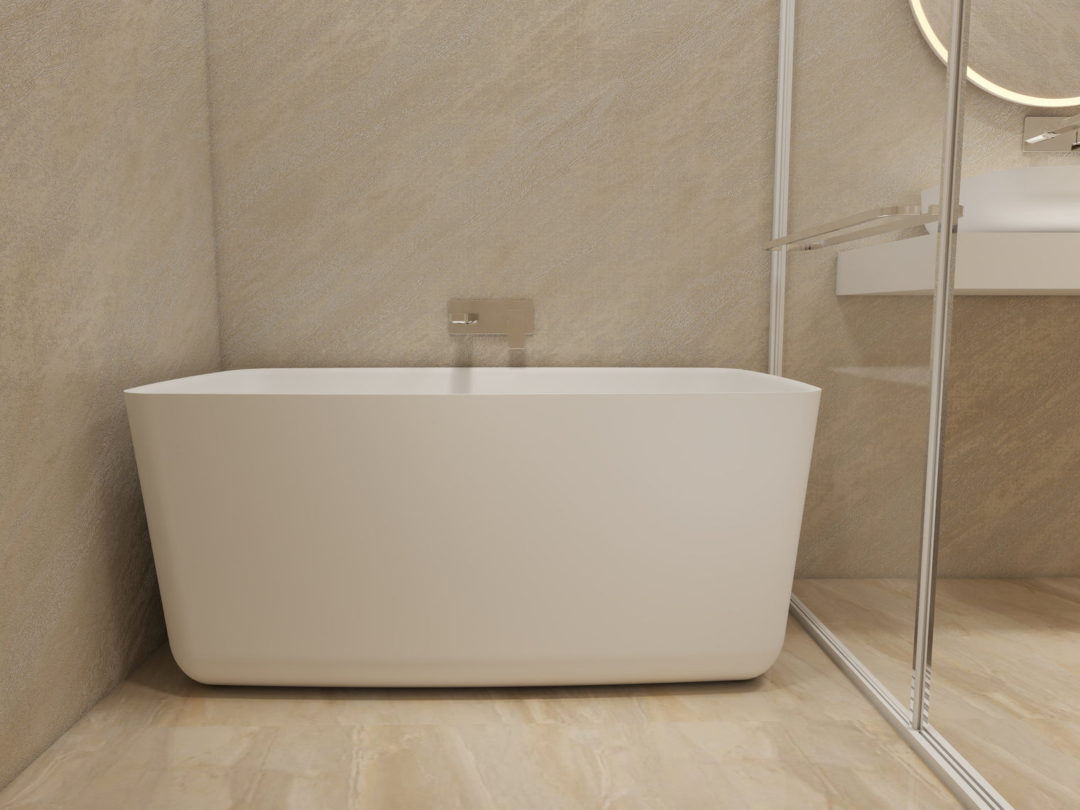 Freestanding Tub Niagara (Rounded Rectangle) 118