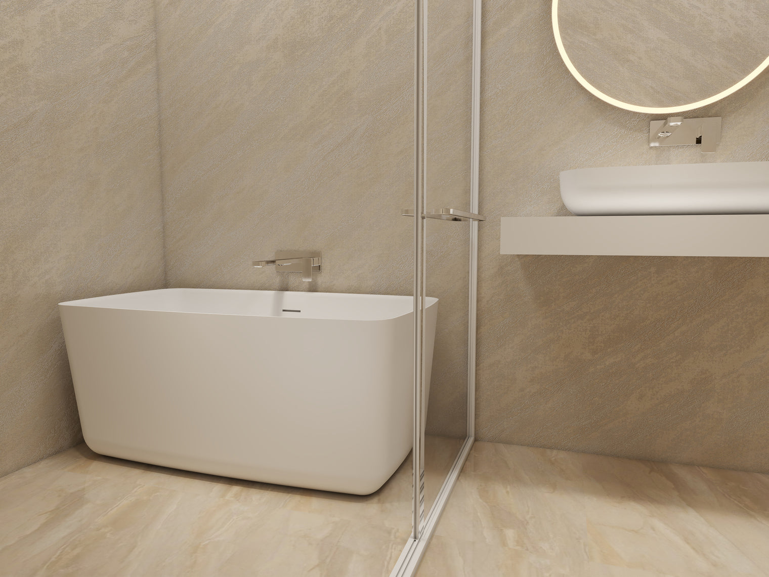 Freestanding Tub Niagara (Rounded Rectangle) 118