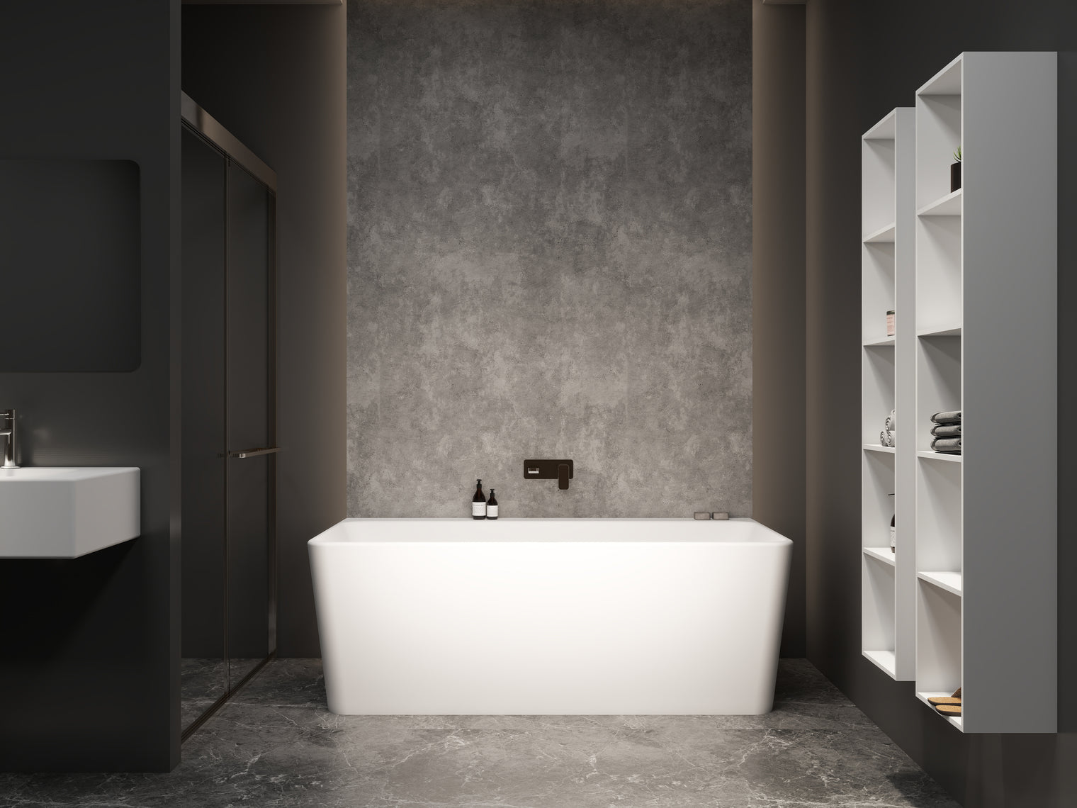 Venice 165-BATHTUBS-INFINITE-訂造洗手盆,浴室翻新, small size bathtubs, custom-made bathtub HK,freestanding bathtub Hong Kong, 獨立式 浴缸 香港, premium bathtub brands HK, Where to buy bathtubs in Hong Kong, best custom bathroom furniture HK, Infinite Bath, Infinite浴缸, Cloakroom,Vanities, Mirrors,Bathroom Furniture, 浴室裝修,浴室 櫃 訂造