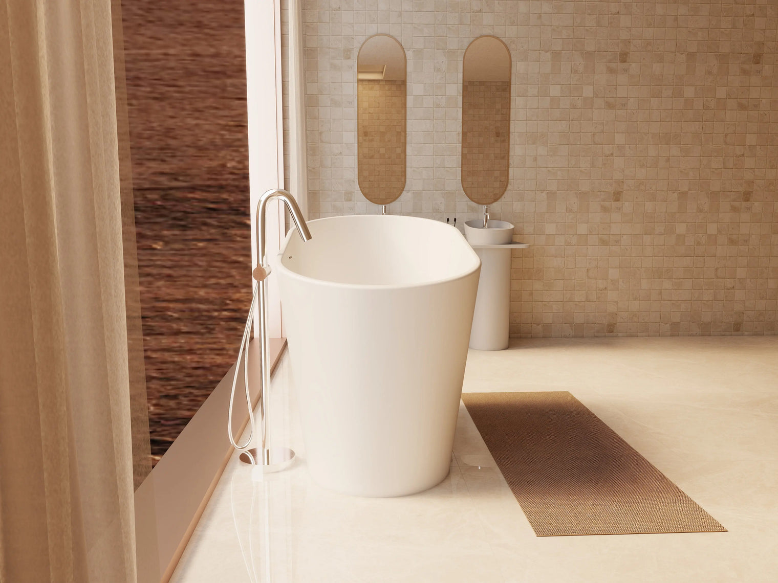 Osaka 115 (BE)-BATHTUBS-INFINITE BATH,bathroom design hk, Bathroom furniture,香港浴室,浴室用品,浴室潔具,花灑,水龍頭,浴簾,鏡,洗手盆,層架組合,浴室傢俬,廁所板,浴江