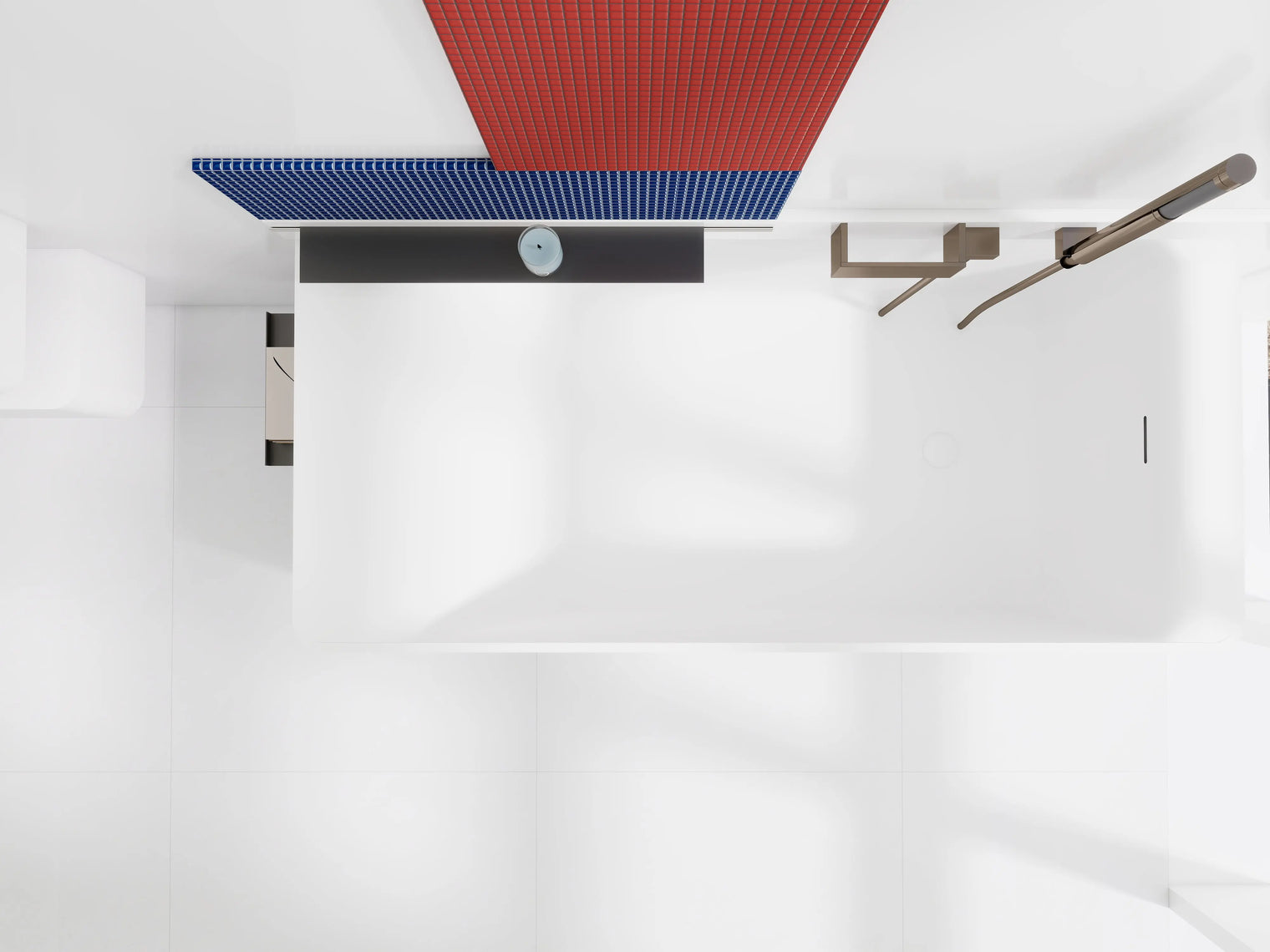 ELEMENTS BATHTUBS Backrest on Left INFINITE BATH