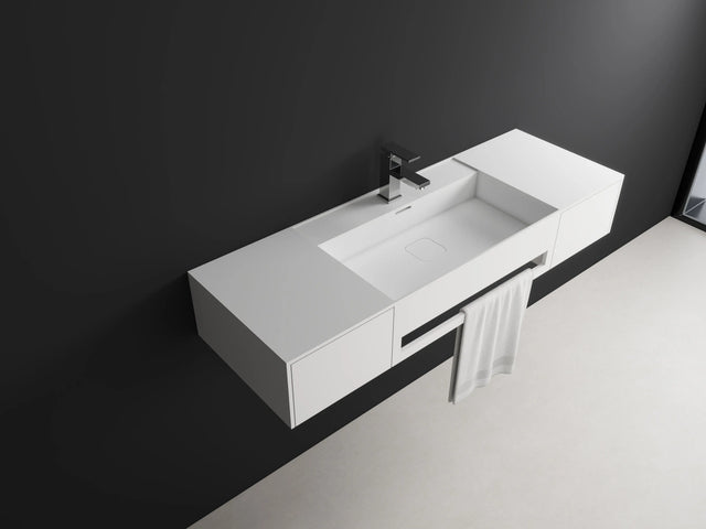 CUBE-X WM 120 basin w/Drawers