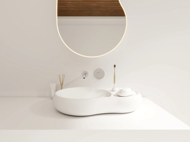 SEED Overcounter Washbasins w/Deck INFINITE BATH