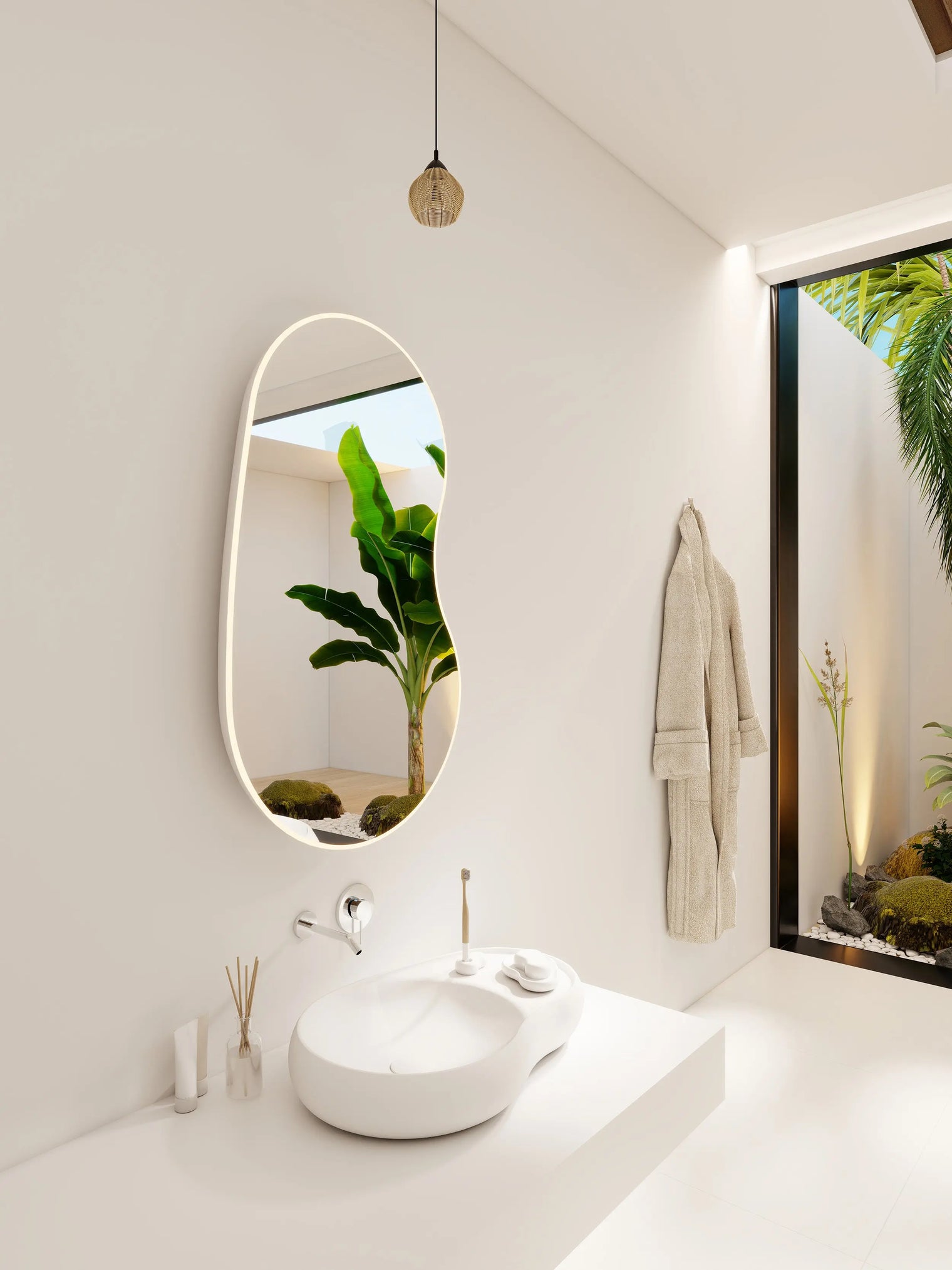 SEED Overcounter Washbasins w/Deck INFINITE BATH