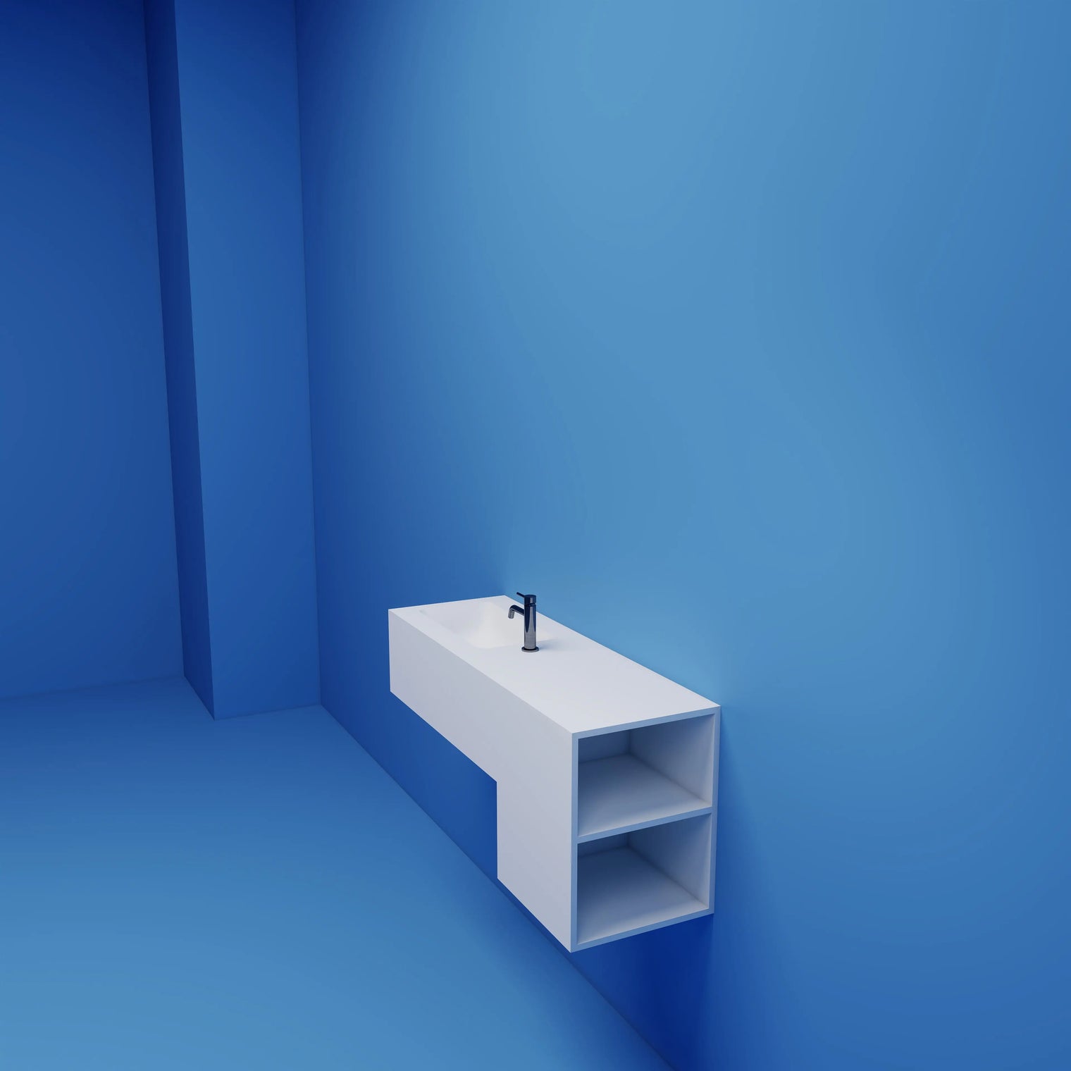 TETRIS Basin With Storage Modules TETRIS L