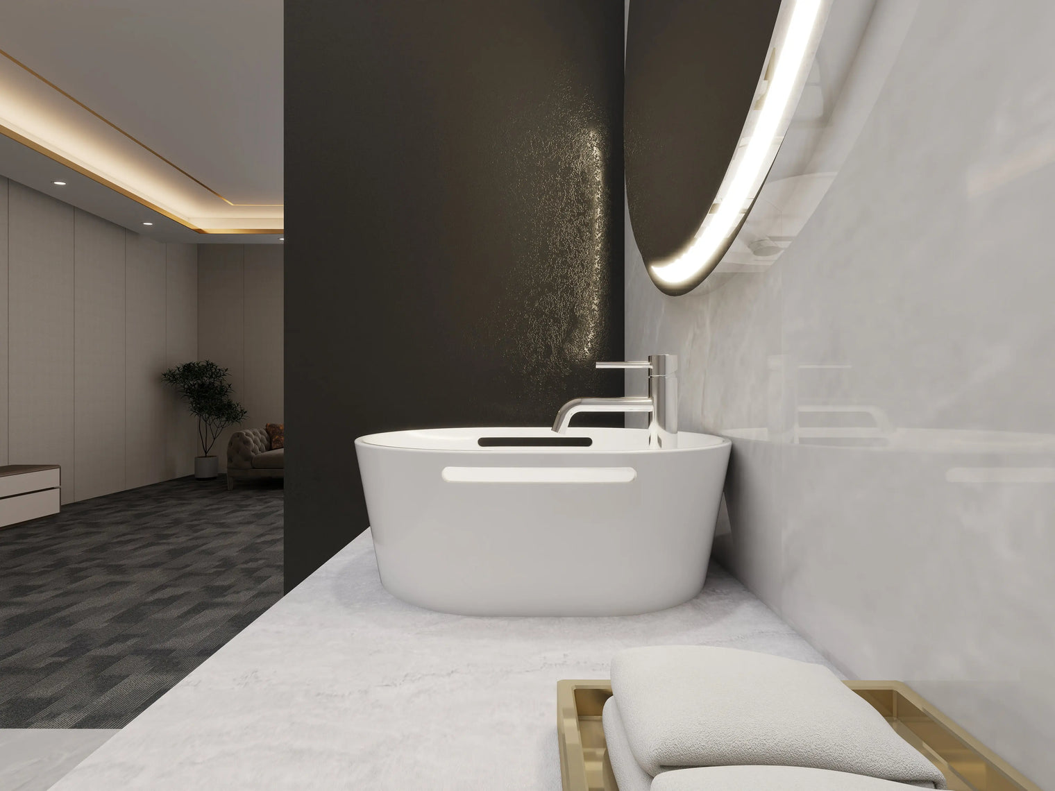 OSAKA Overcounter Basins INFINITE BATH