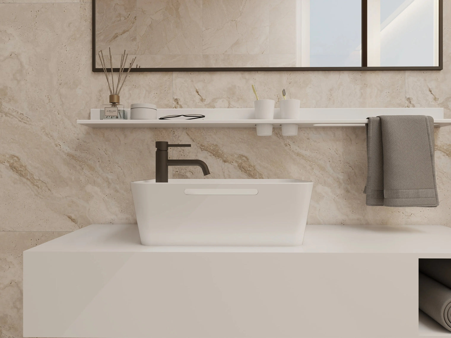 OSAKA RR (TB)Overcounter Basins INFINITE BATH