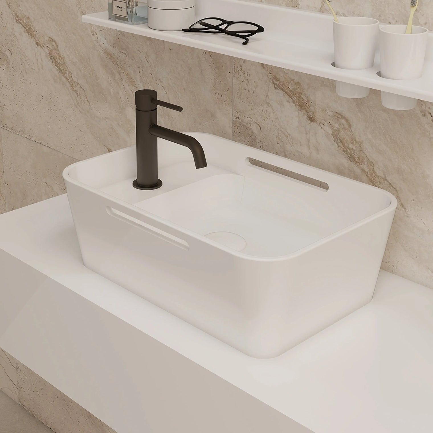 OSAKA RR (TB)Overcounter Basins INFINITE BATH