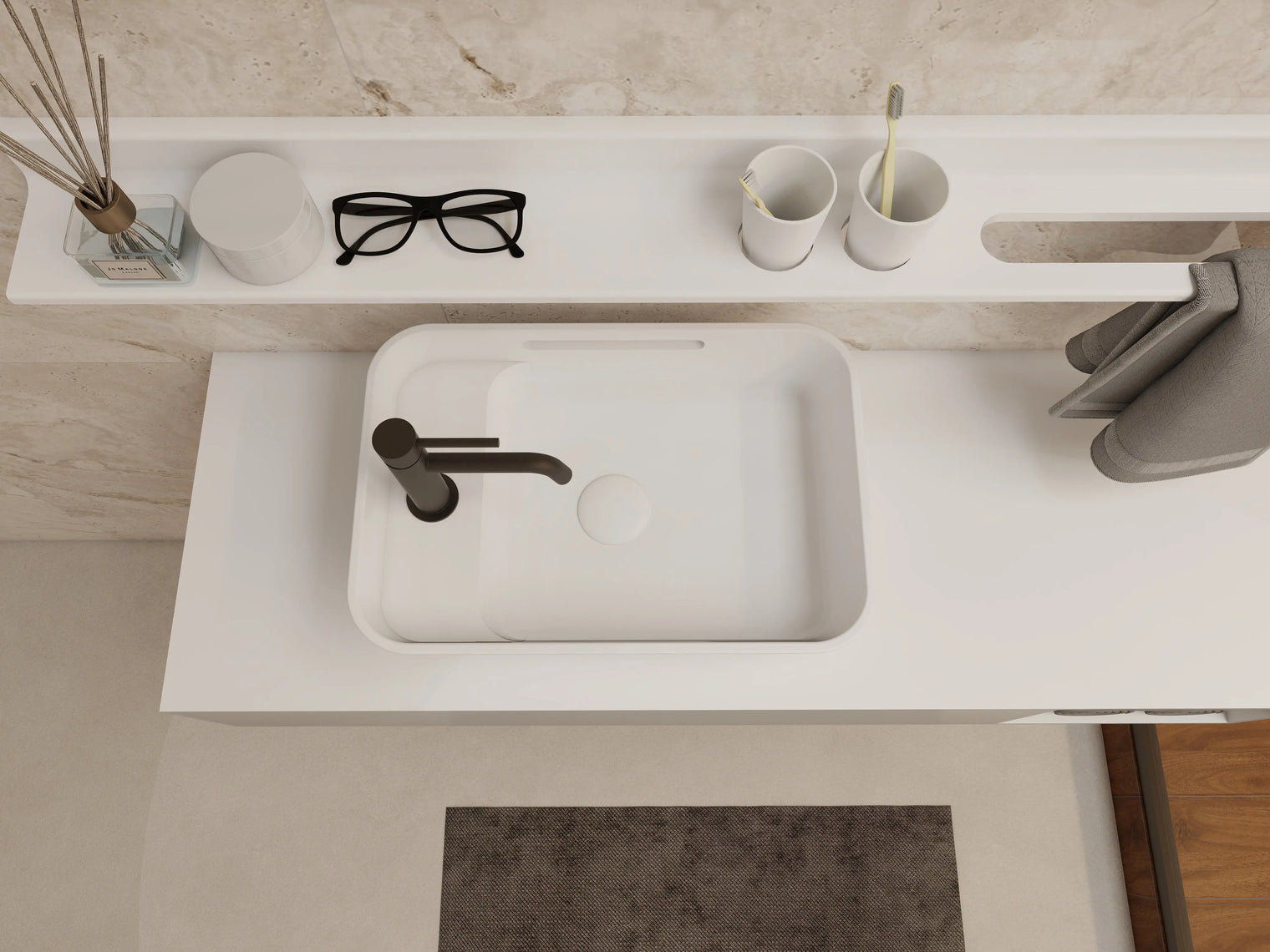 OSAKA RR (TB)Overcounter Basins INFINITE BATH