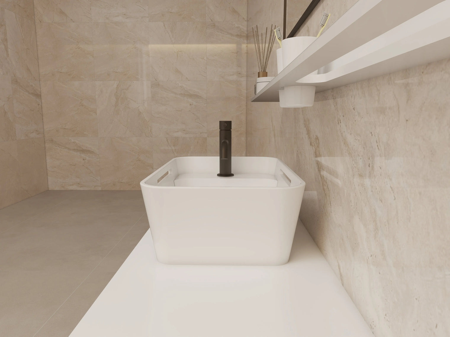 OSAKA RR (TB)Overcounter Basins INFINITE BATH