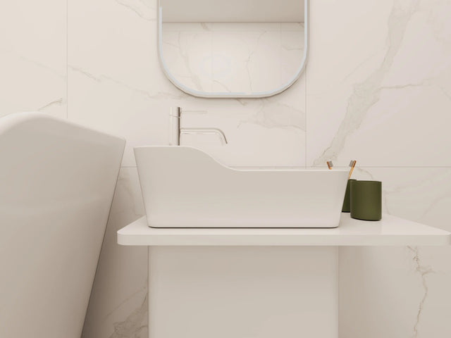 OSAKA L-Edge Overcounter Basins INFINITE BATH