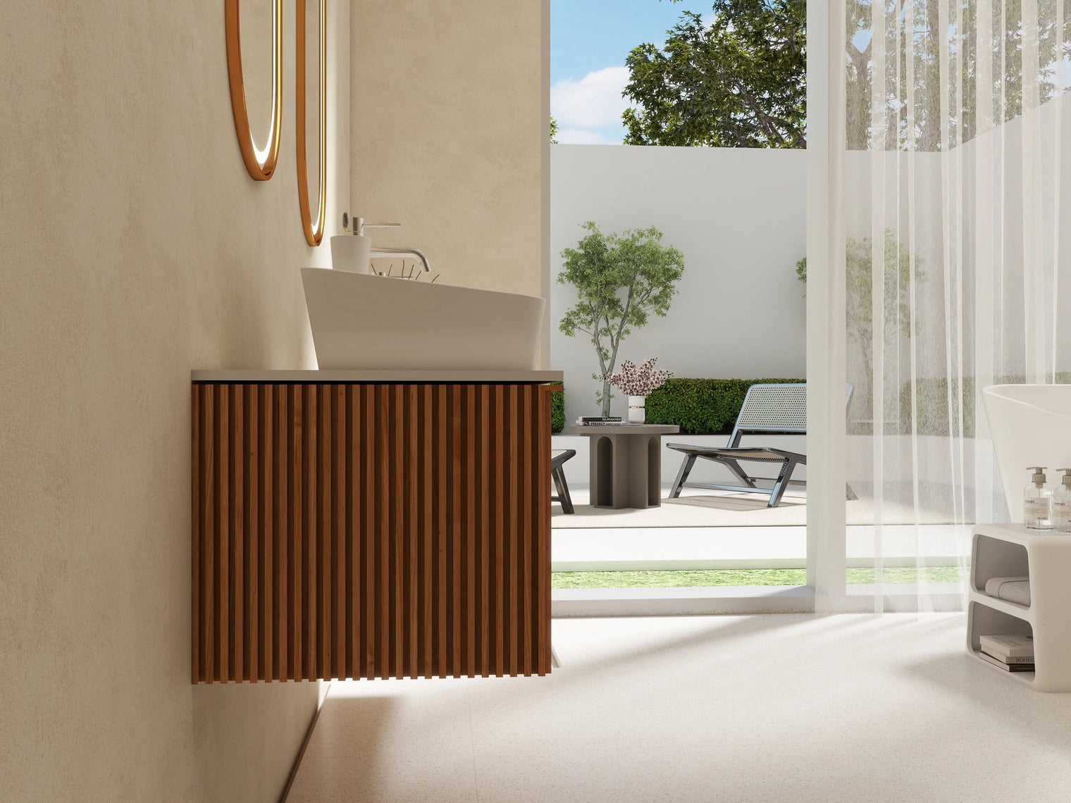 OSAKA RR (BE)Bevel Edge Overcounter Basins INFINITE BATH