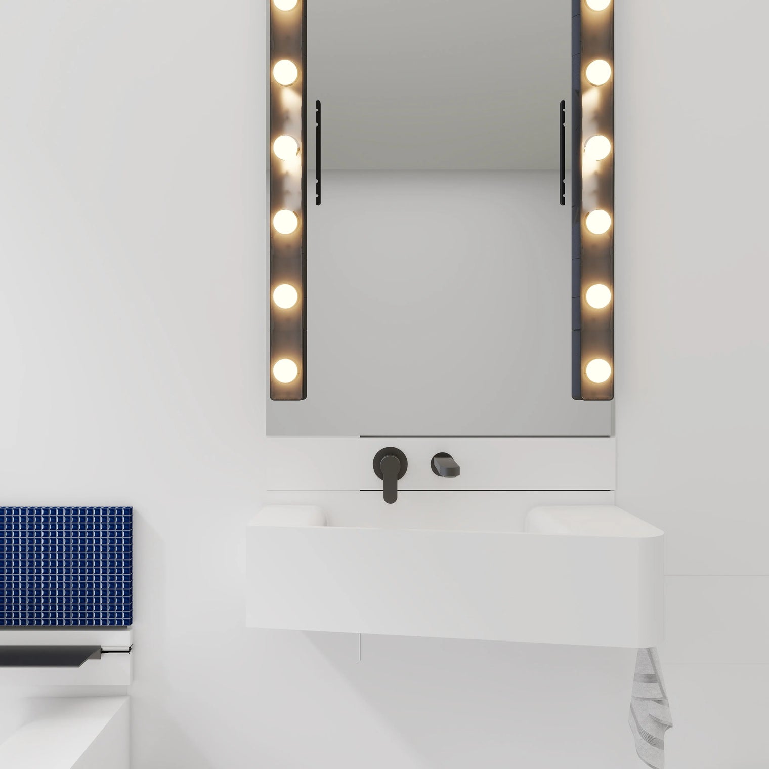 ELEMENTS Wall-Mount Washbasins Bowl Left INFINITE BATH