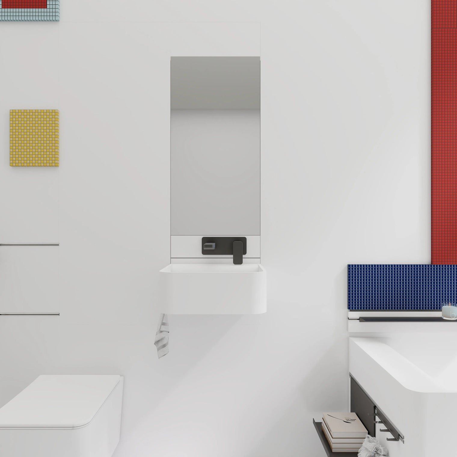 ELEMENTS Wall-Mount Washbasins INFINITE BATH