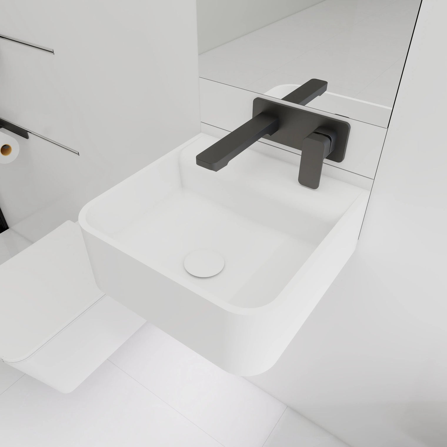 ELEMENTS Wall-Mount Washbasins INFINITE BATH