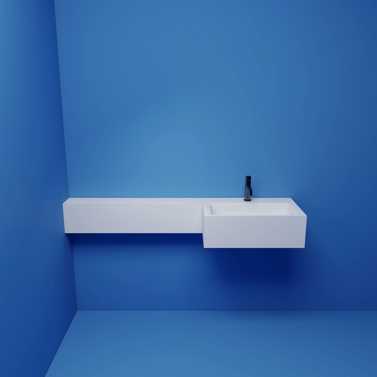 TETRIS CUT-TO-FIT Basin on Right INFINITE BATH