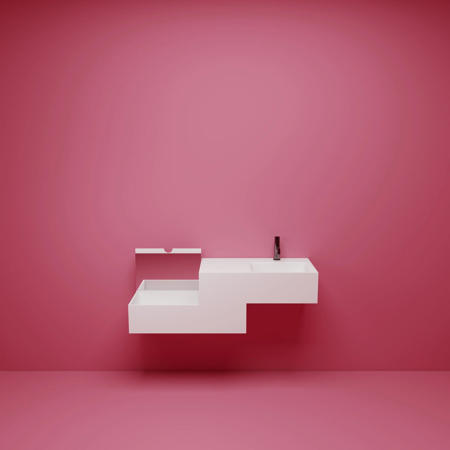 TETRIS Basin With Storage Modules TETRIS T Basin on Right