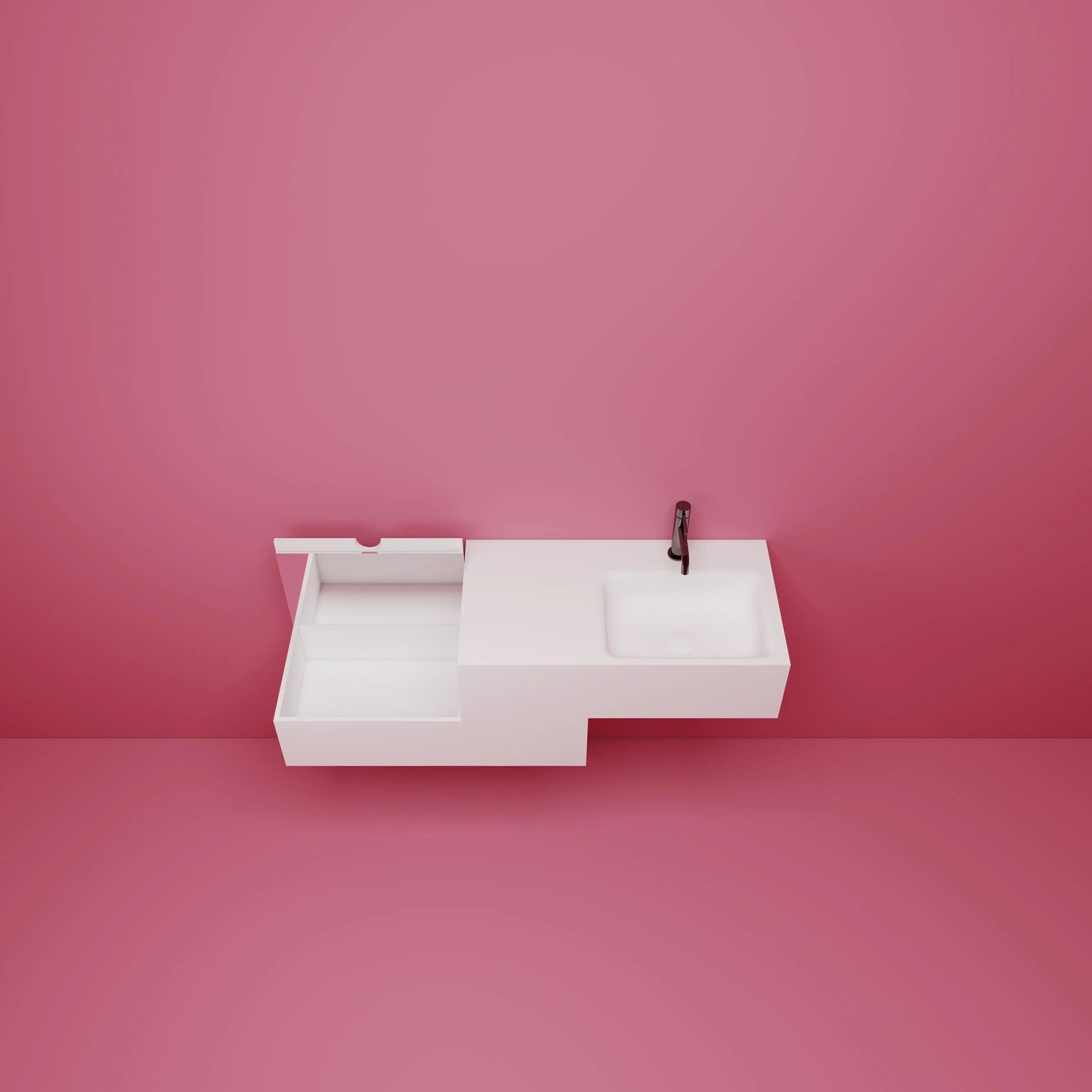 TETRIS Basin With Storage Modules TETRIS T Basin on Right