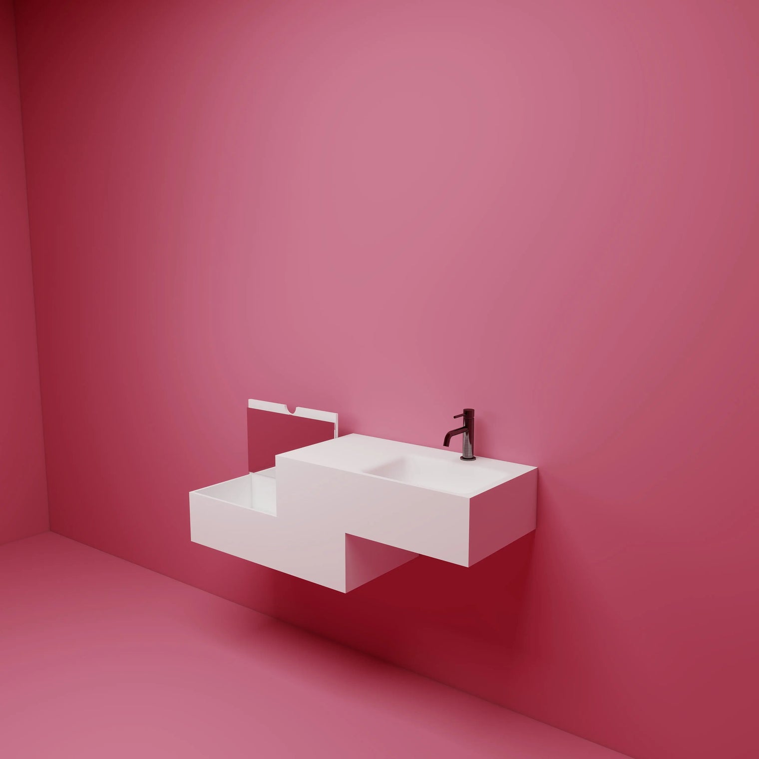 TETRIS Basin With Storage Modules TETRIS T Basin on Right