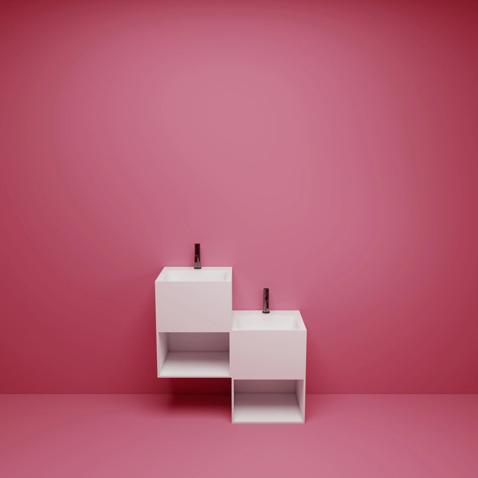 TETRIS Pedestal Modules TETRIS Z Short on right