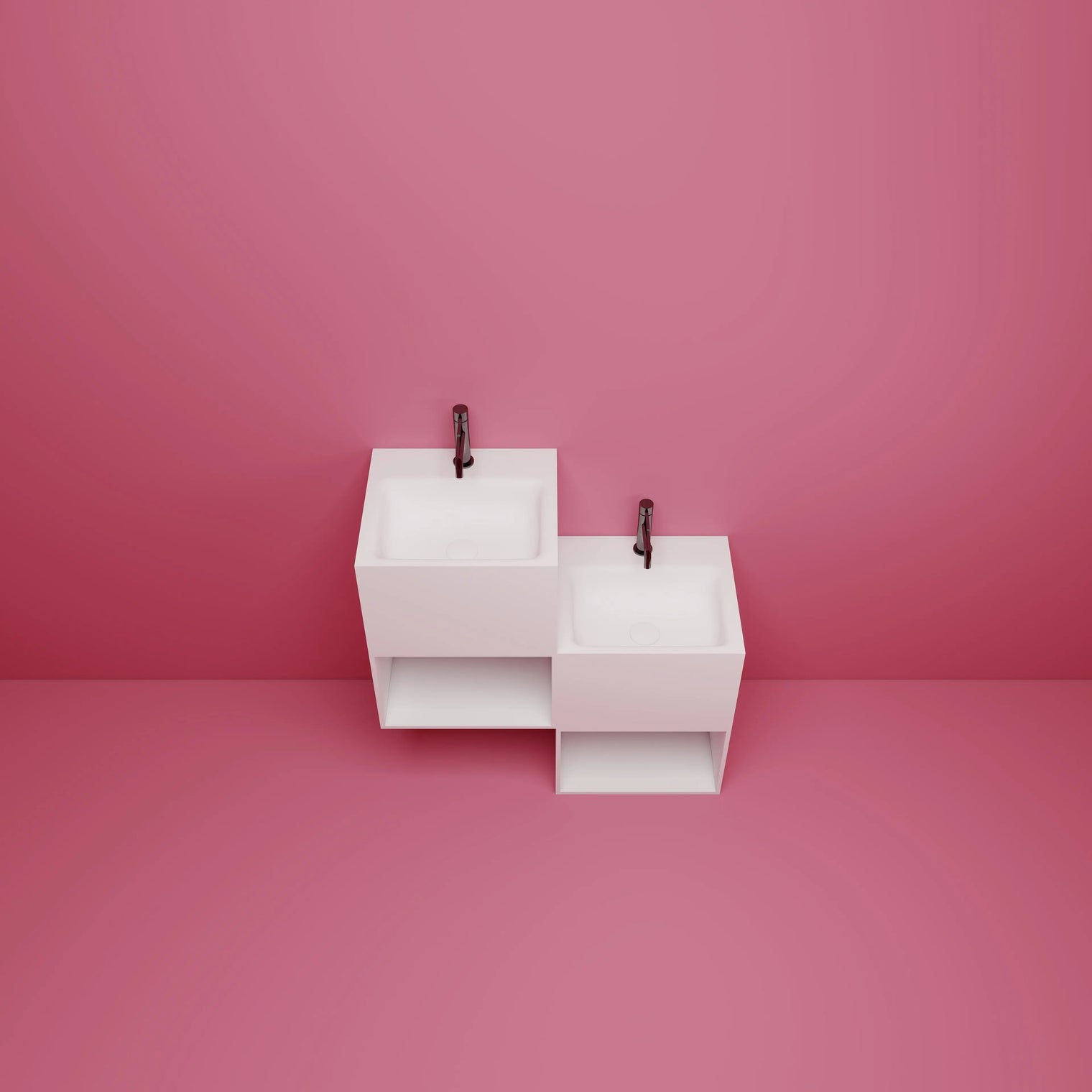 TETRIS Pedestal Modules TETRIS Z Short on right