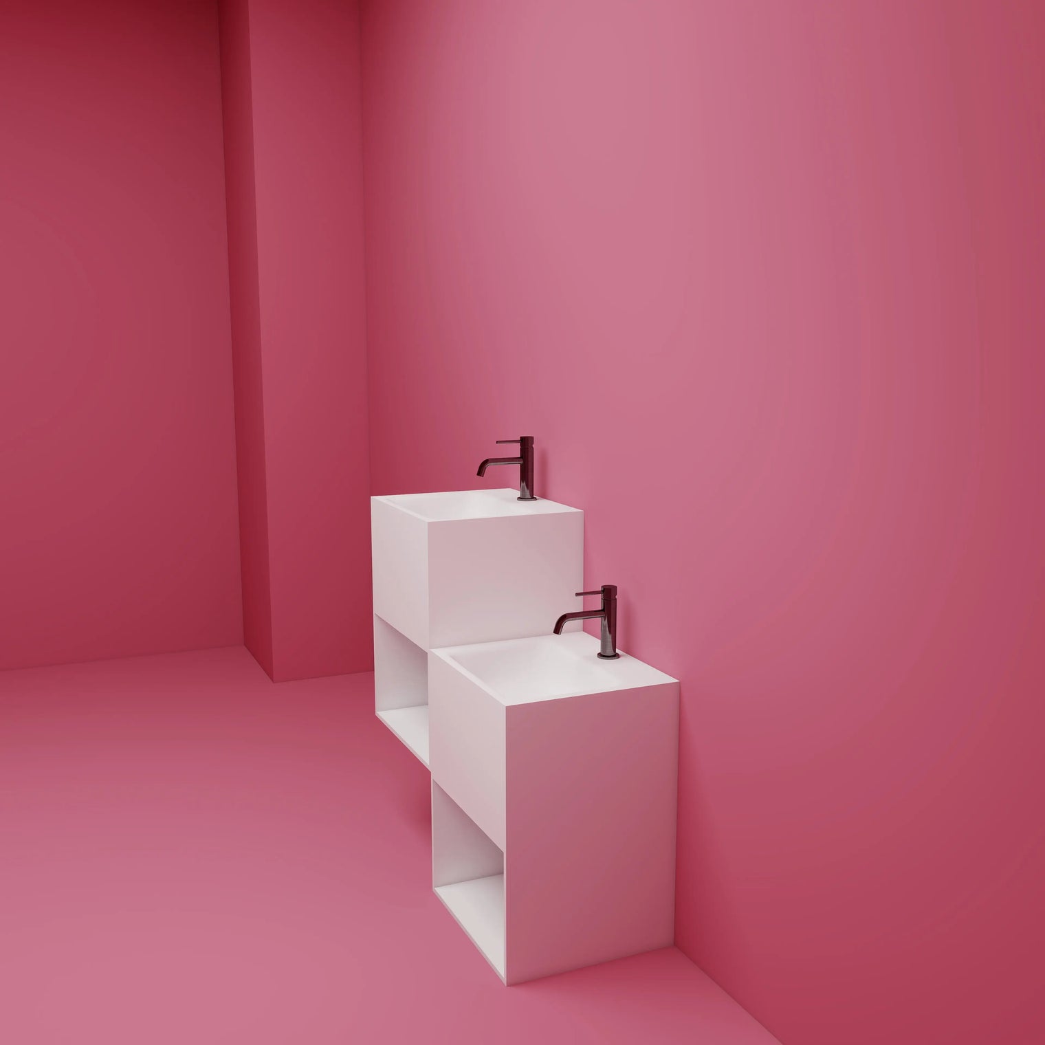 TETRIS Pedestal Modules TETRIS Z Short on right