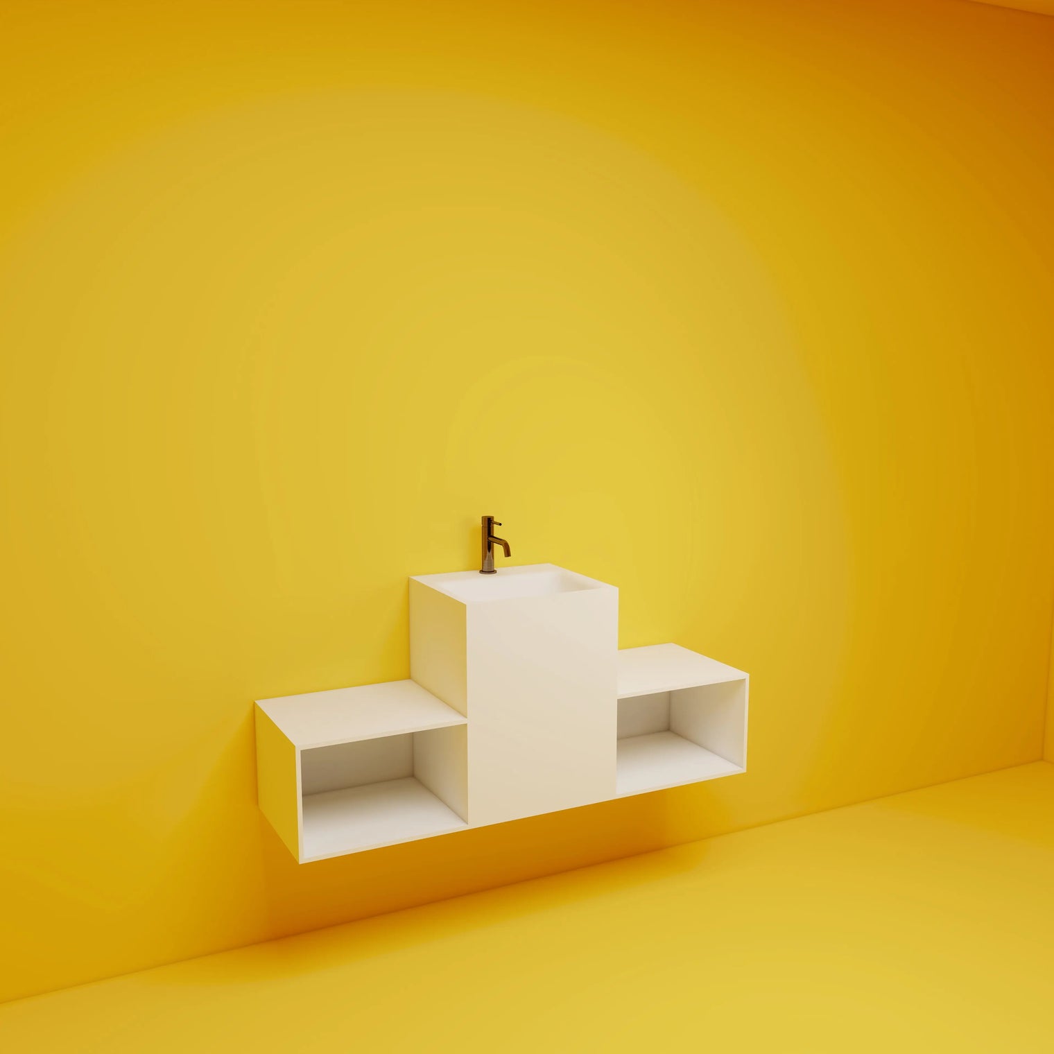 TETRIS Basin With Storage Modules TETRIS T