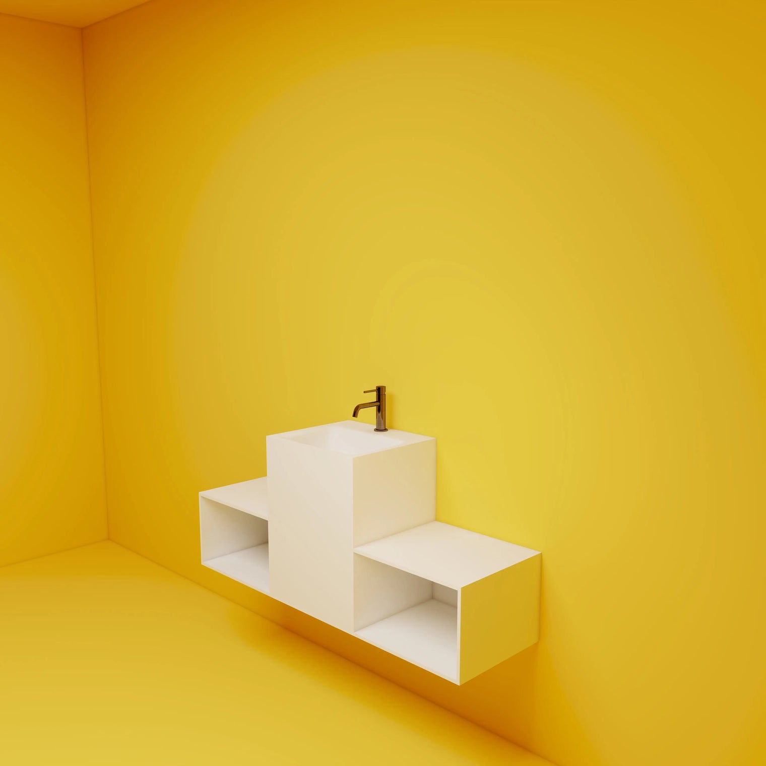 TETRIS Basin With Storage Modules TETRIS T