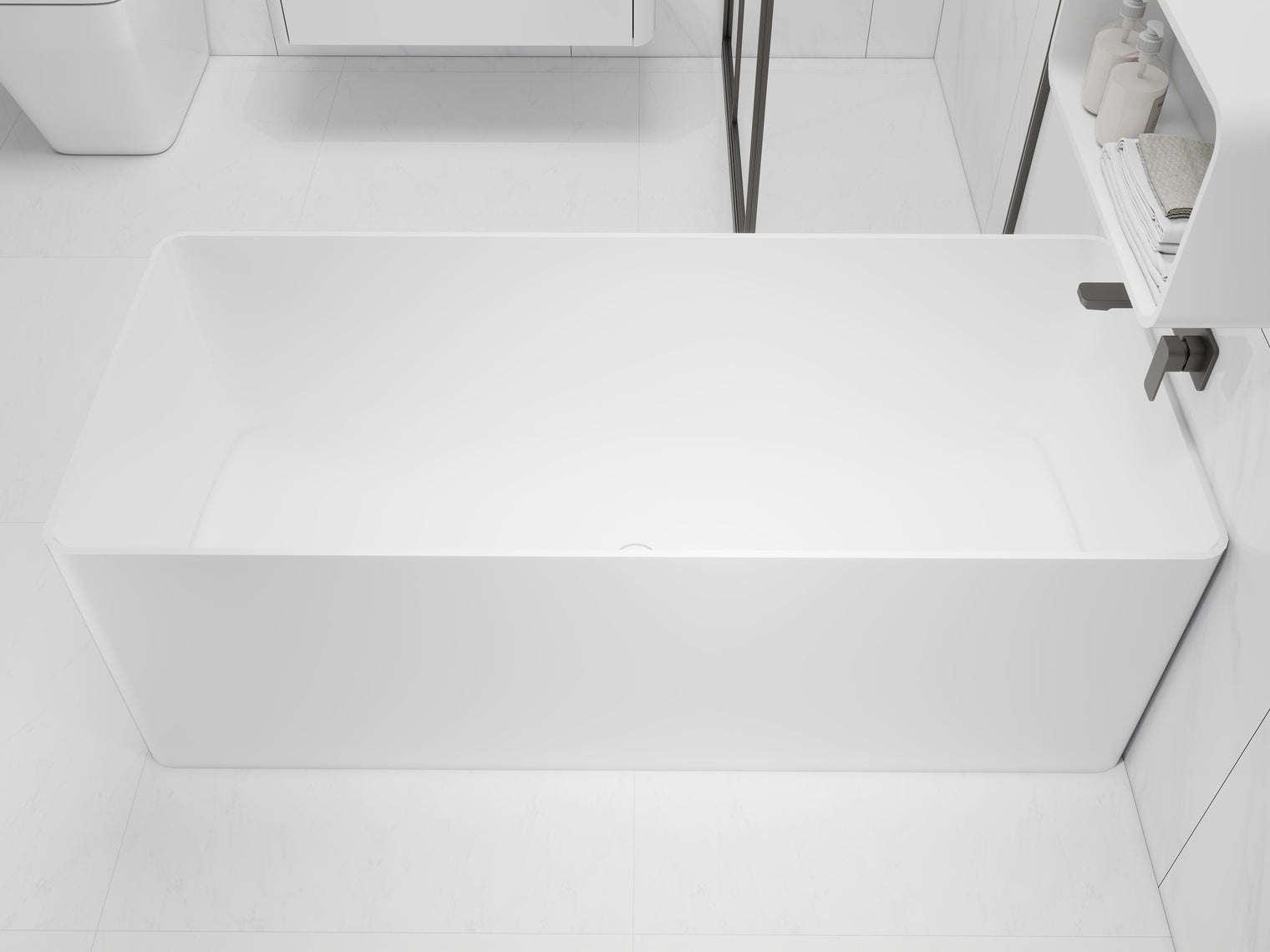 Cirque 160-BATHTUBS-INFINITE-訂造洗手盆,浴室翻新, small size bathtubs, custom-made bathtub HK,freestanding bathtub Hong Kong, 獨立式 浴缸 香港, premium bathtub brands HK, Where to buy bathtubs in Hong Kong, best custom bathroom furniture HK, Infinite Bath, Infinite浴缸, Cloakroom,Vanities, Mirrors,Bathroom Furniture, 浴室裝修,浴室 櫃 訂造